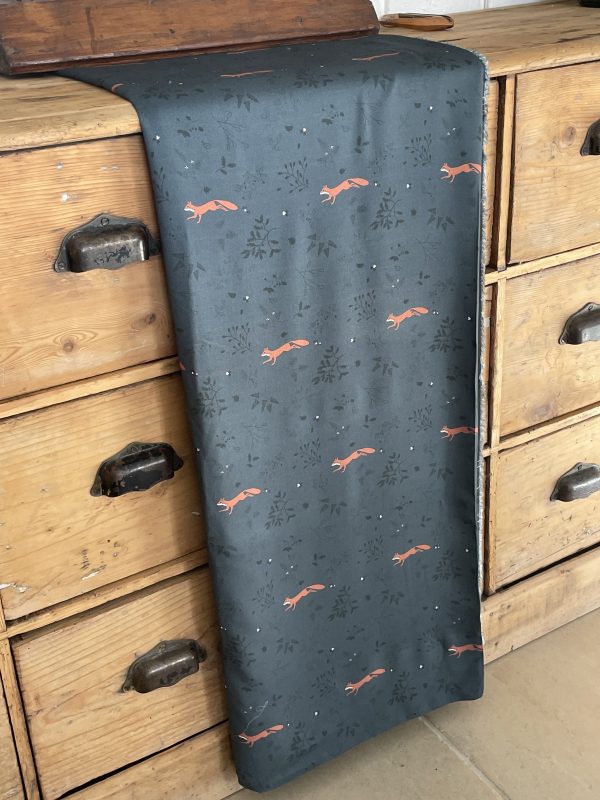 tissus viscose renard