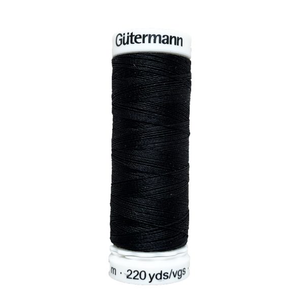 fil à coudre tout textile noir – GUTERMANN
