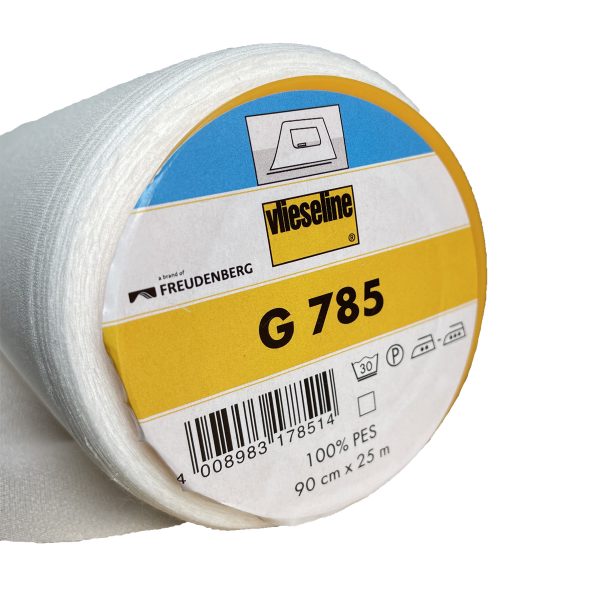 photo d'un rouleau de thermocollant de la marque vlieseline G785 pour la couture